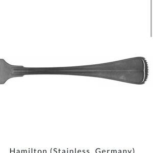 One Towle HAMILTON Dinner Forks Stainless 18/8 Germany Flatware 8 1/4” Silver